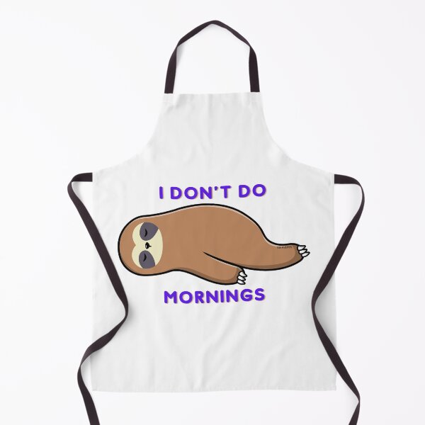 Item preview, I don't do mornings | designed and sold by YS-Prints.