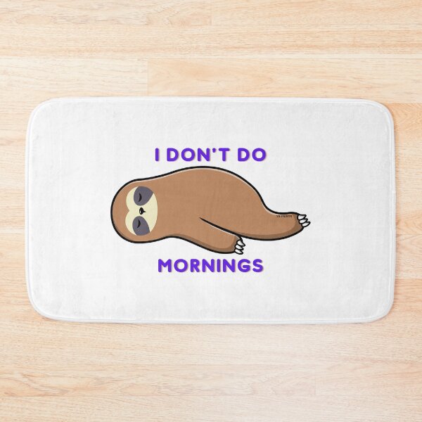 Item preview, I don't do mornings | designed and sold by YS-Prints.