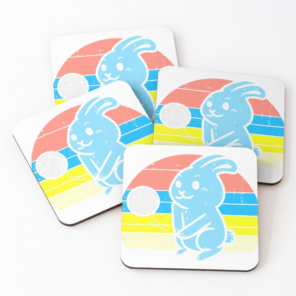 Item preview, Easter Bunny Playing Volleyball Retro Sports designed and sold by Shop-Art-conrad.