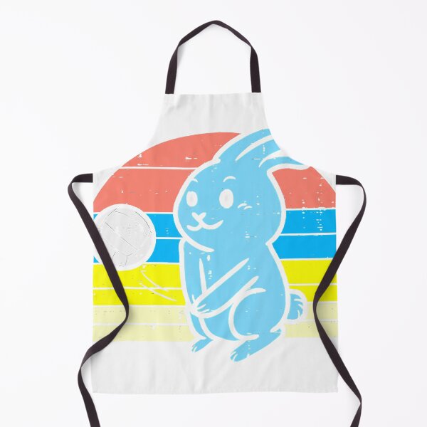 Item preview, Easter Bunny Playing Volleyball Retro Sports designed and sold by Shop-Art-conrad.