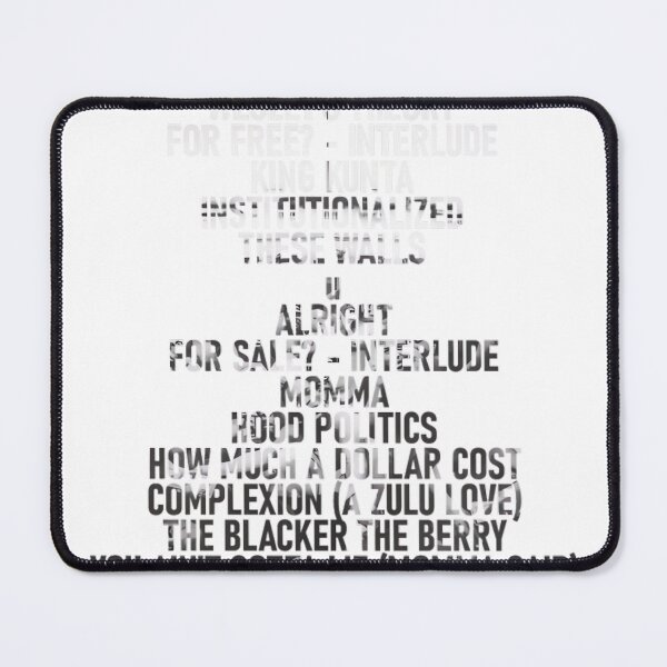 Item preview, To Pimp A Butterfly (Kendrick) - Tracklist  designed and sold by dortuhayezh.