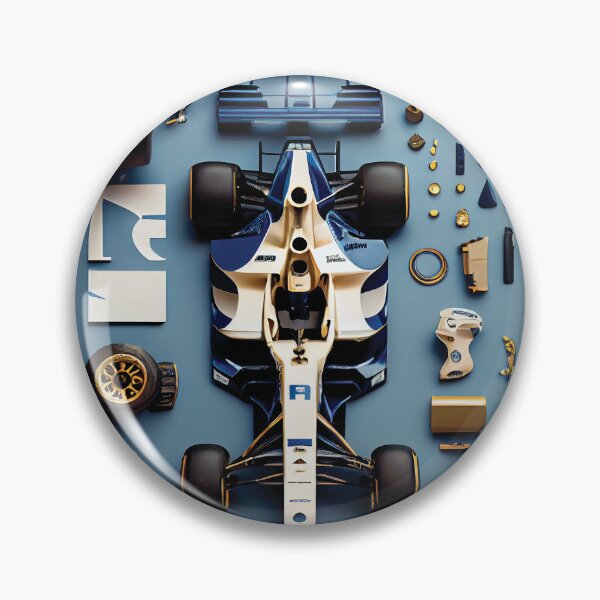 Item preview, Knolling Formula 1 Bolide  Susan designed and sold by Adwik.