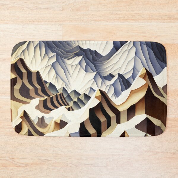 Item preview, Tessellating Mountain Pattern designed and sold by DougalWear.
