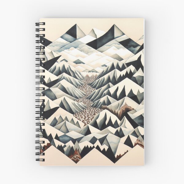 Item preview, Tessellating Mountain Pattern designed and sold by DougalWear.