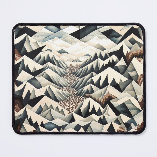 Item preview, Tessellating Mountain Pattern designed and sold by DougalWear.