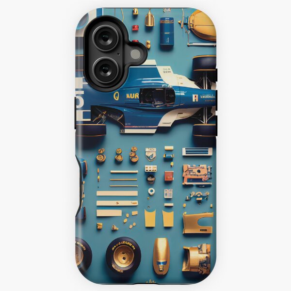 Item preview, Knolling Formula 1 Bolide  Margaret designed and sold by Adwik.