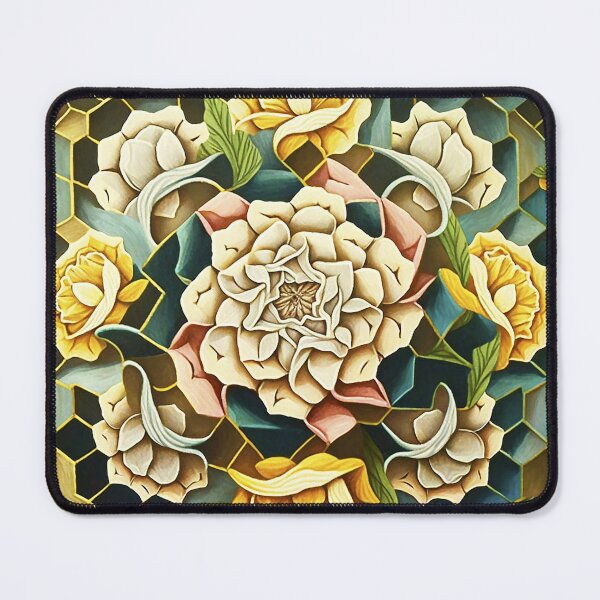 Item preview, Tessellating Floral Pattern designed and sold by DougalWear.