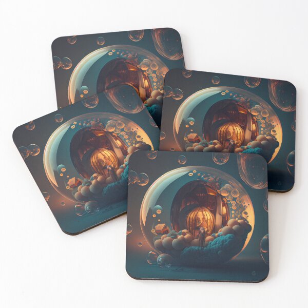 Item preview, The Ephemeral Voluminous Conundrum Digital Painting designed and sold by CodeAndColors.