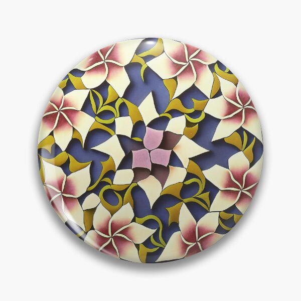 Item preview, Tessellating Floral Pattern designed and sold by DougalWear.