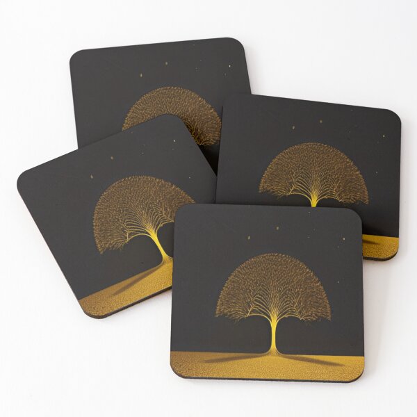 Item preview, Gold trees-AI neural network designed and sold by Monlin.