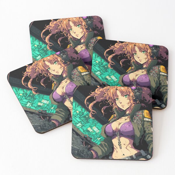 Item preview, Sexy Purple Bikini Anime Space Girl Engineer designed and sold by Bubblebuk.