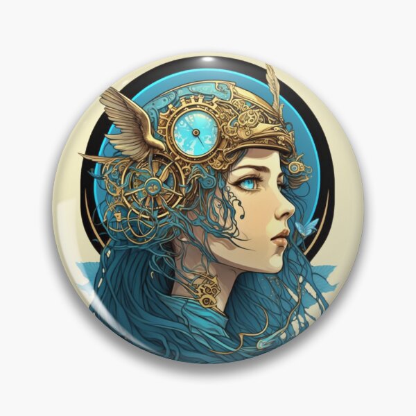 Item preview, Steampunk Girl - A fusion of old and new technology designed and sold by SMCLN.