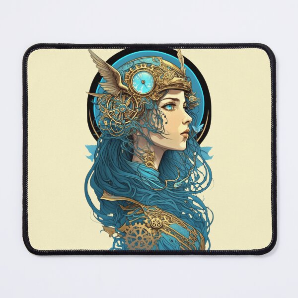 Item preview, Steampunk Girl - A fusion of old and new technology designed and sold by SMCLN.