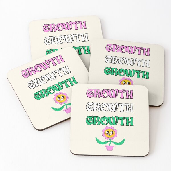 Item preview, Growth Positive Smiling Flower Pink designed and sold by everything4eva.
