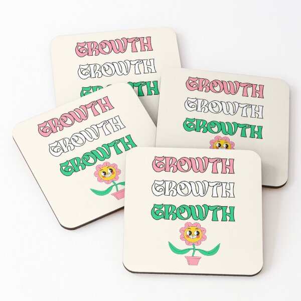 Item preview, Growth Positive Smiling Flower Pink designed and sold by everything4eva.