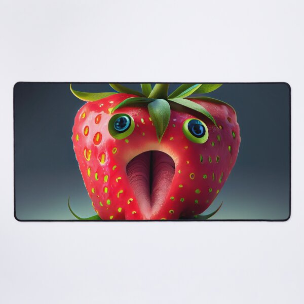 Item preview, Vibrant Strawberry Nose Digital Painting designed and sold by CodeAndColors.