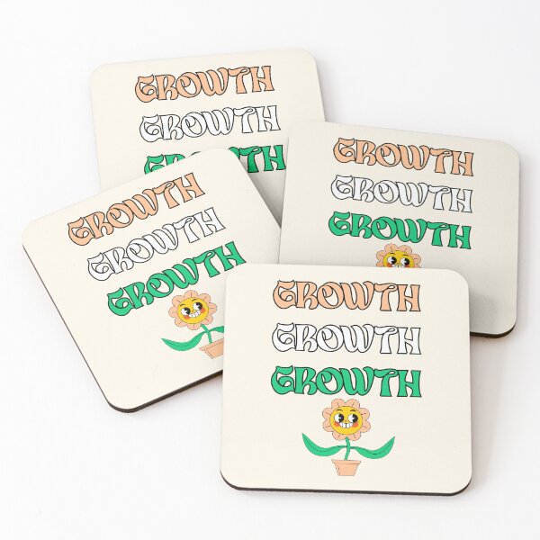 Item preview, Growth Positive Smiling Flower Orange designed and sold by everything4eva.