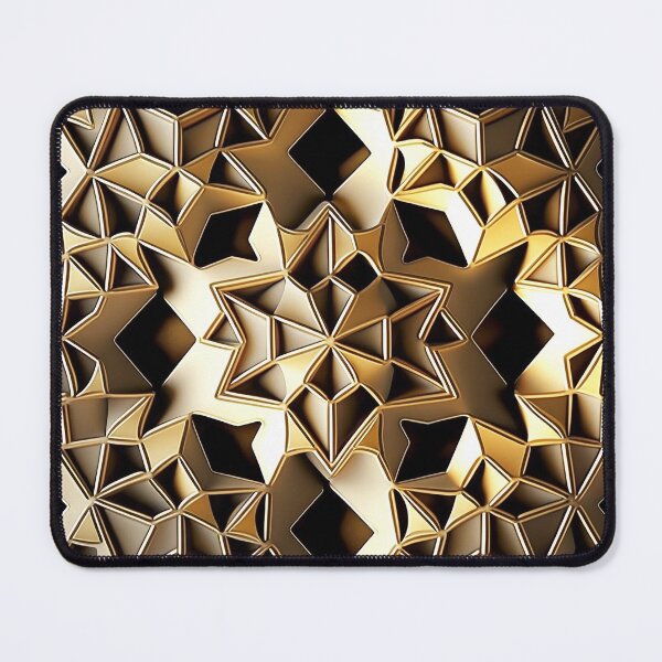 Item preview, Tessellating Metallic Gold Design designed and sold by DougalWear.