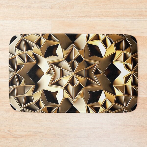 Item preview, Tessellating Metallic Gold Design designed and sold by DougalWear.