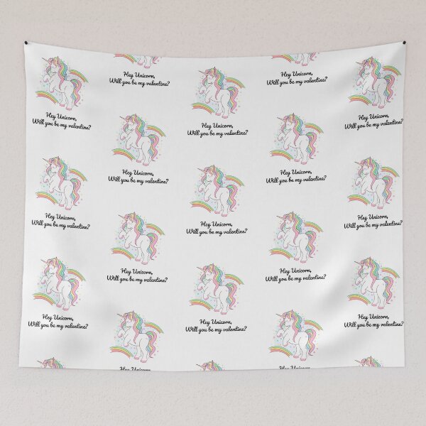 Item preview, Unicorn - Valentine's Day designed and sold by iamwowie.