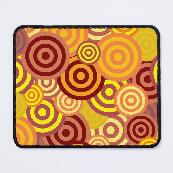 Item preview, ABSTRACT MULTICOLORED RETRO CIRCLES designed and sold by KatisDesign.