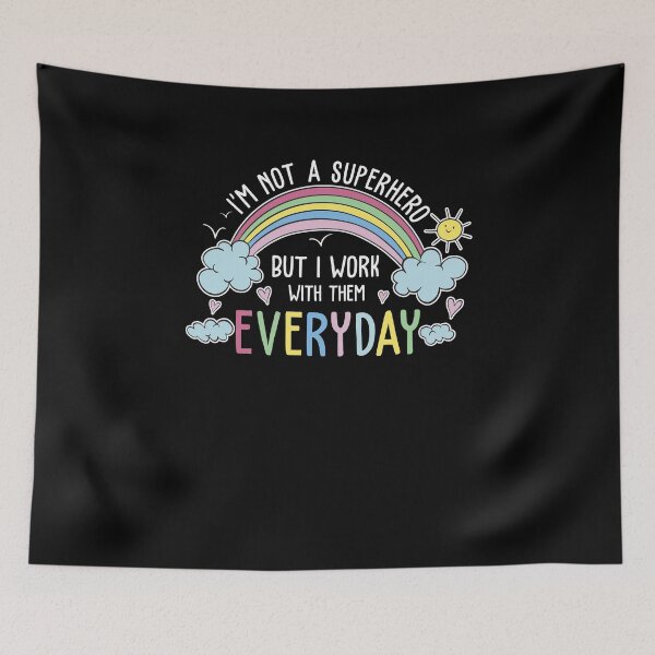 Item preview, Pediatric Therapist Superhero Proud Occupational Therapist designed and sold by StrongShirts.