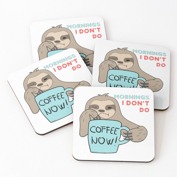 Item preview, I don't do mornings | designed and sold by YS-Prints.