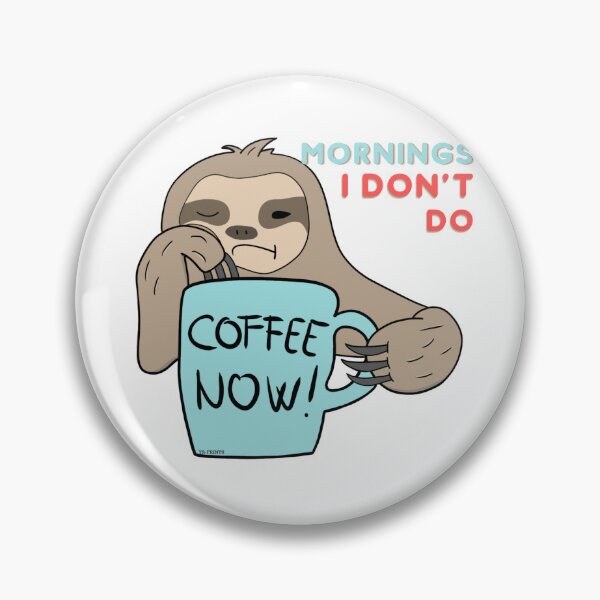 Item preview, I don't do mornings | designed and sold by YS-Prints.