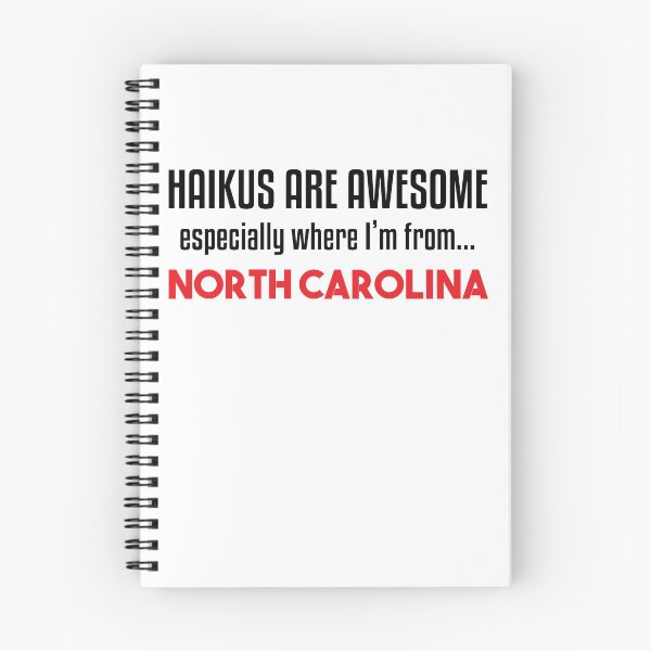 Item preview, Haikus Are Awesome - North Carolina Edition designed and sold by theredteacup.