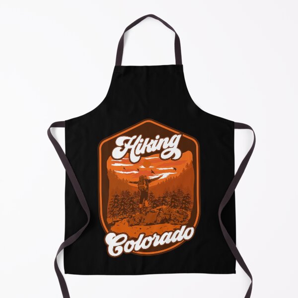 Item preview, Hiking vintage badge Colorado designed and sold by HomeCoquette.
