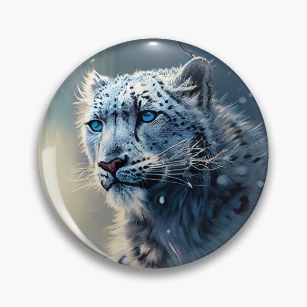 Item preview, Patient Predator - Snow Leopard designed and sold by mcmtdesigns.