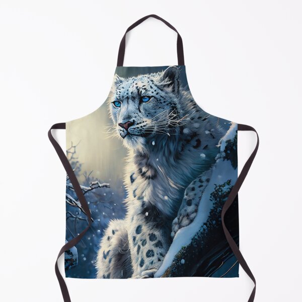 Item preview, Patient Predator - Snow Leopard designed and sold by mcmtdesigns.