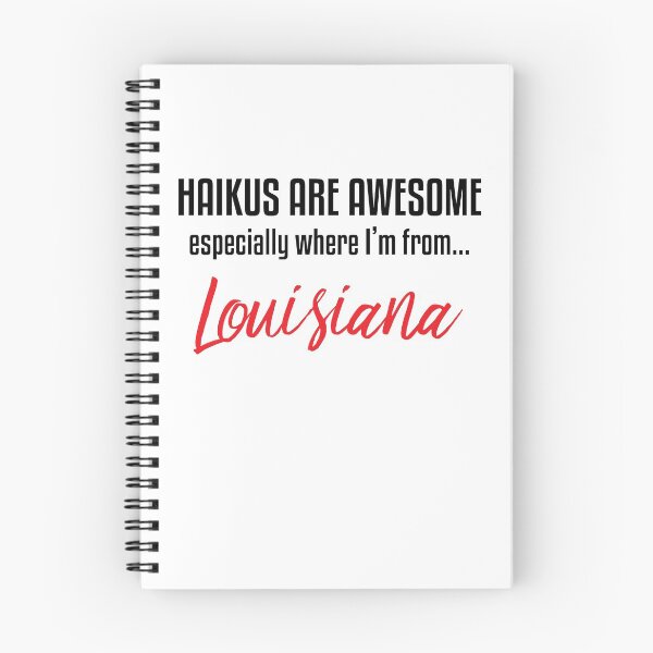 Item preview, Haikus Are Awesome - Louisiana Edition designed and sold by theredteacup.