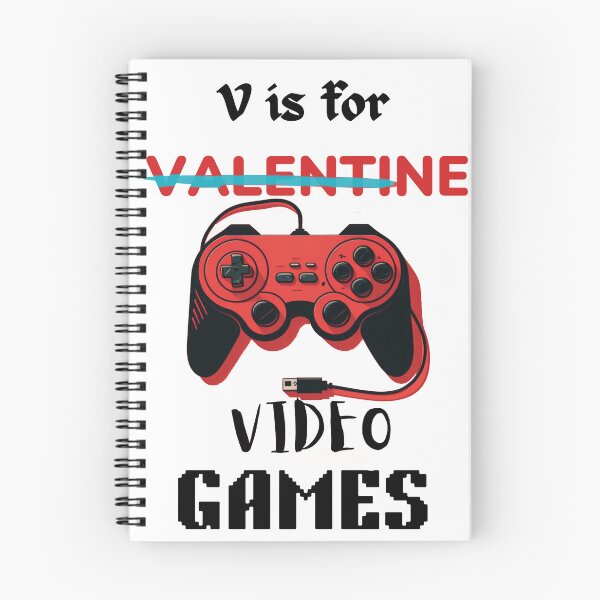 Item preview, Valentines Day Boys Kids Son V Is For Video Games Gamer Boy  designed and sold by Bird-Forest.