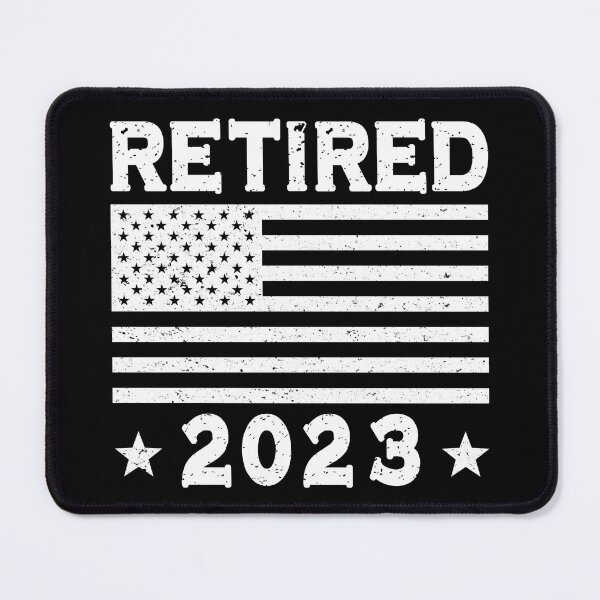 Item preview, Proud Retirement 2023 Retired USA Flag designed and sold by MagicBoutique.