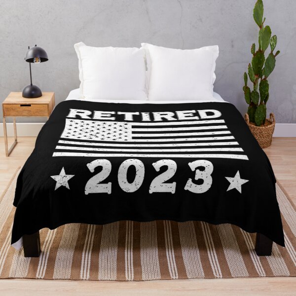 Item preview, Proud Retirement 2023 Retired USA Flag designed and sold by MagicBoutique.
