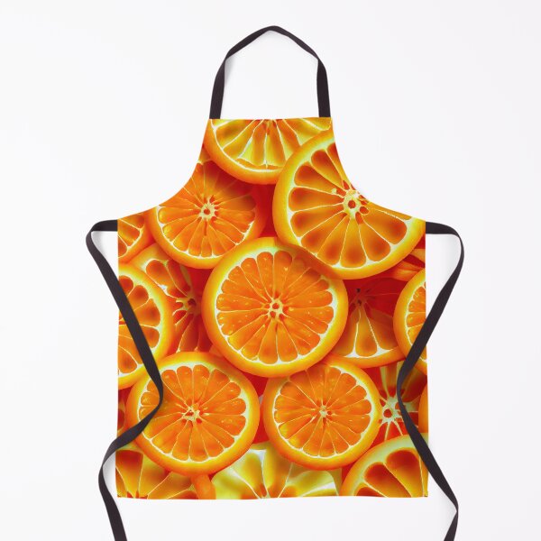 Aperçu de l'œuvre Happy Brilliant Orange Saturated Natural Pattern Digital Painting créée et vendue par CodeAndColors.