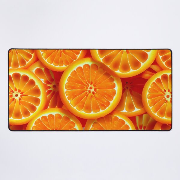 Artikelvorschau, Happy Brilliant Orange Saturated Natural Pattern Digital Painting entworfen und verkauft von CodeAndColors.