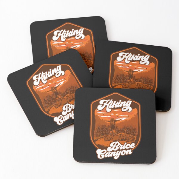 Item preview, Hiking vintage badge Brice Canyon designed and sold by HomeCoquette.