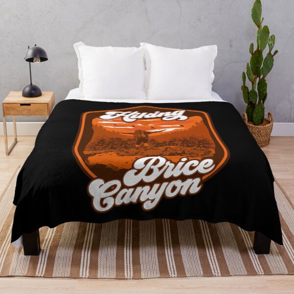 Item preview, Hiking vintage badge Brice Canyon designed and sold by HomeCoquette.