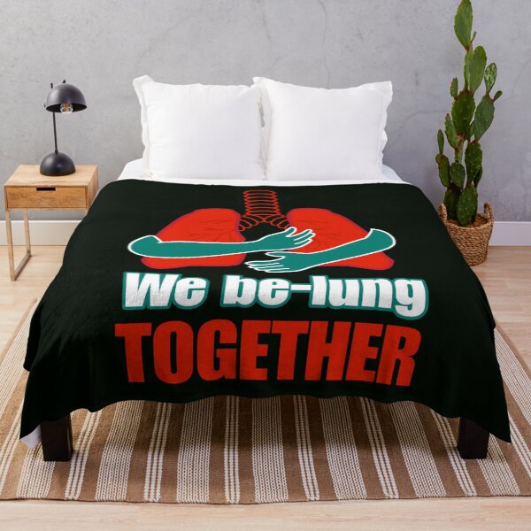 Item preview, We Be-Lung Together, funny valentine quote, funny doctor design, pulmonology designed and sold by doctors-apparel.