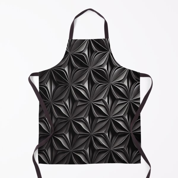 Aperçu de l'œuvre Black Pattern Digital Painting créée et vendue par CodeAndColors.