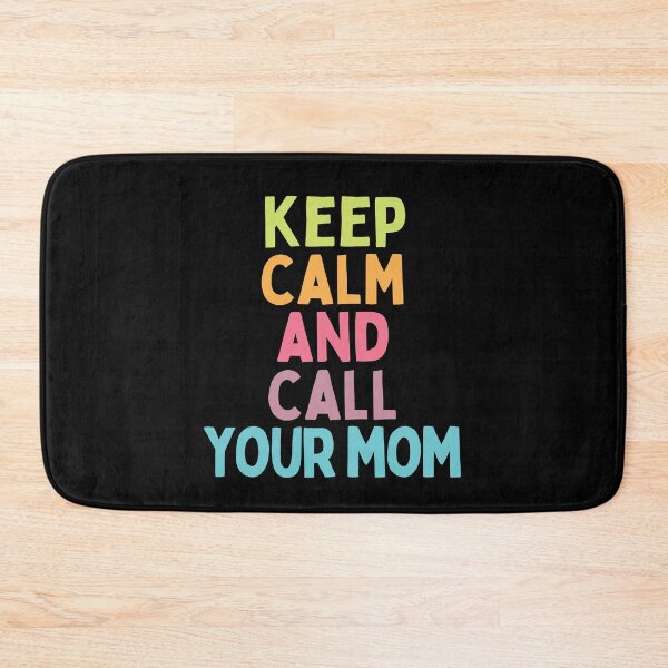 Item preview, Keep Calm And Call Your Mom - Aesthetic Cool Retro Summer Vintage Color Gradient designed and sold by AlleminDesign.