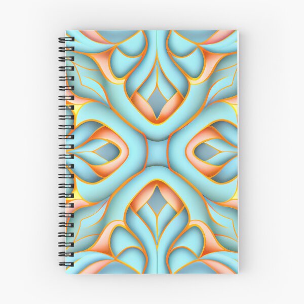 Item preview, Dynamic Pastel Transitional Pattern Digital Painting designed and sold by CodeAndColors.