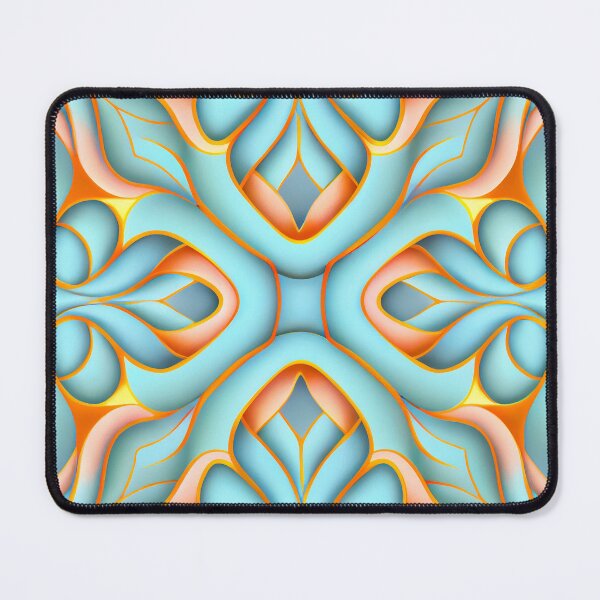 Artikelvorschau, Dynamic Pastel Transitional Pattern Digital Painting entworfen und verkauft von CodeAndColors.