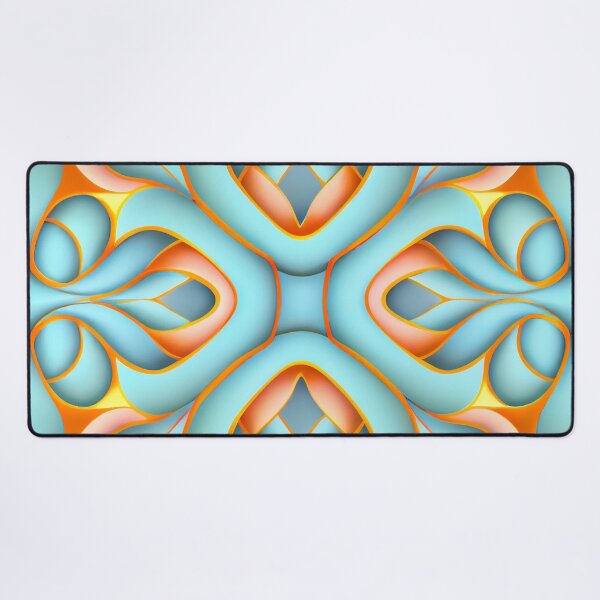 Item preview, Dynamic Pastel Transitional Pattern Digital Painting designed and sold by CodeAndColors.