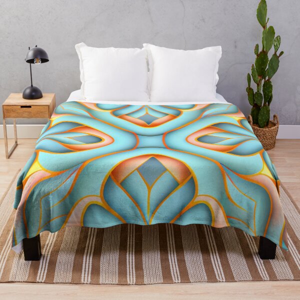 Item preview, Dynamic Pastel Transitional Pattern Digital Painting designed and sold by CodeAndColors.