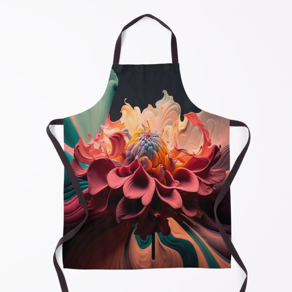 Artikelvorschau, Dahlie-Blumen-Zusammenfassungs-Design - Pastellfarben entworfen und verkauft von Arva-Designs.
