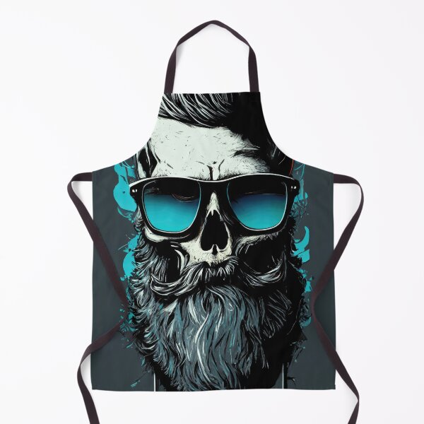 Item preview, hipster skull designed and sold by PixelPack Design.