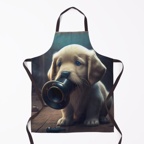 Aperçu de l'œuvre Muddled Puppy Whistle Digital Painting créée et vendue par CodeAndColors.